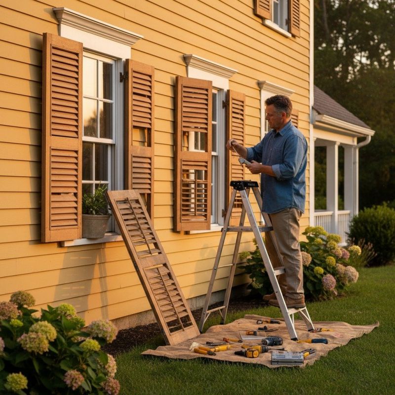Exterior Shutters Installation