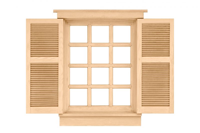 Louvered Shutters Installation